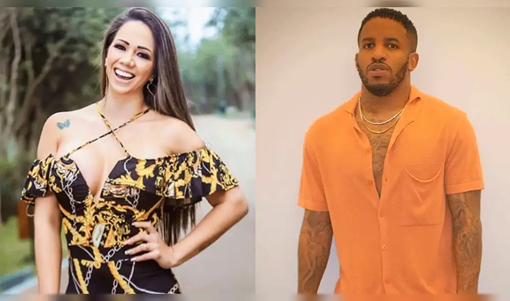 Jefferson Farfán y Melissa Klug