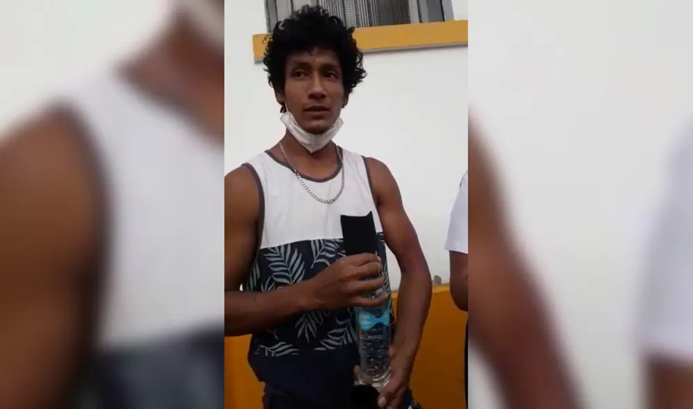 Luis Araujo asegura que lo abandonaron por la estación Grau del Metro de Lima. Foto: captura de video