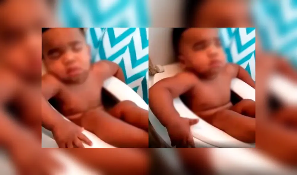 Desliza a la izquierda para ver el video que enterneció a los usuarios de Facebook. Foto: Captura