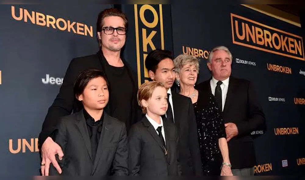 Brad Pitt pasará fiestas navideñas con sus hijos biológicos 