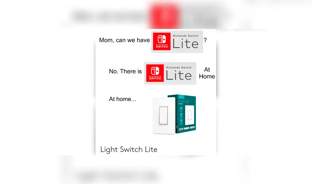 Usuarios comparten divertidos memes con otros periféricos por el anuncio de Nintendo Switch Lite. Usuarios comparten divertidos memes con otros periféricos por el anuncio de Nintendo Switch Lite.