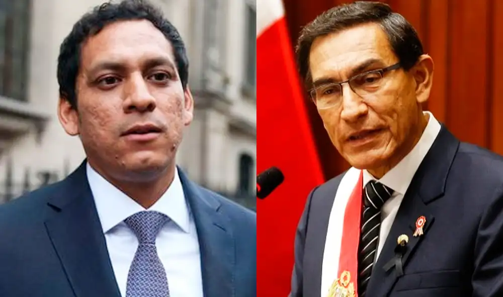 Luis Vladez critica mensaje a la nación de Martín Vizcarra. Composición: La República Luis Vladez critica mensaje a la nación de Martín Vizcarra. Composición: La República