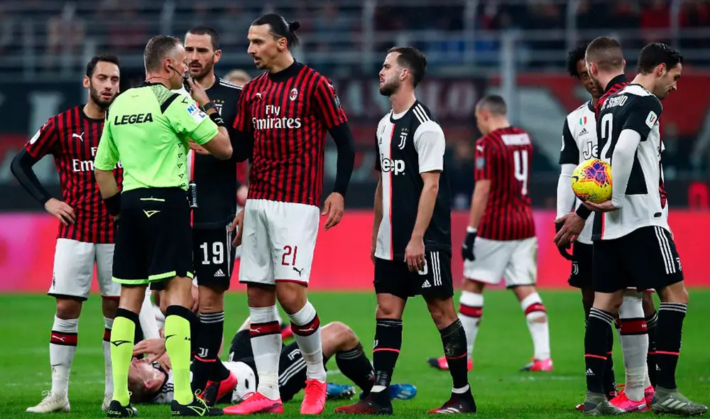 Juventus vs Milan EN VIVO: juegan la ida de las semifinales de la Copa Italia. Foto: AFP. Juventus vs Milan EN VIVO: juegan la ida de las semifinales de la Copa Italia. Foto: AFP.