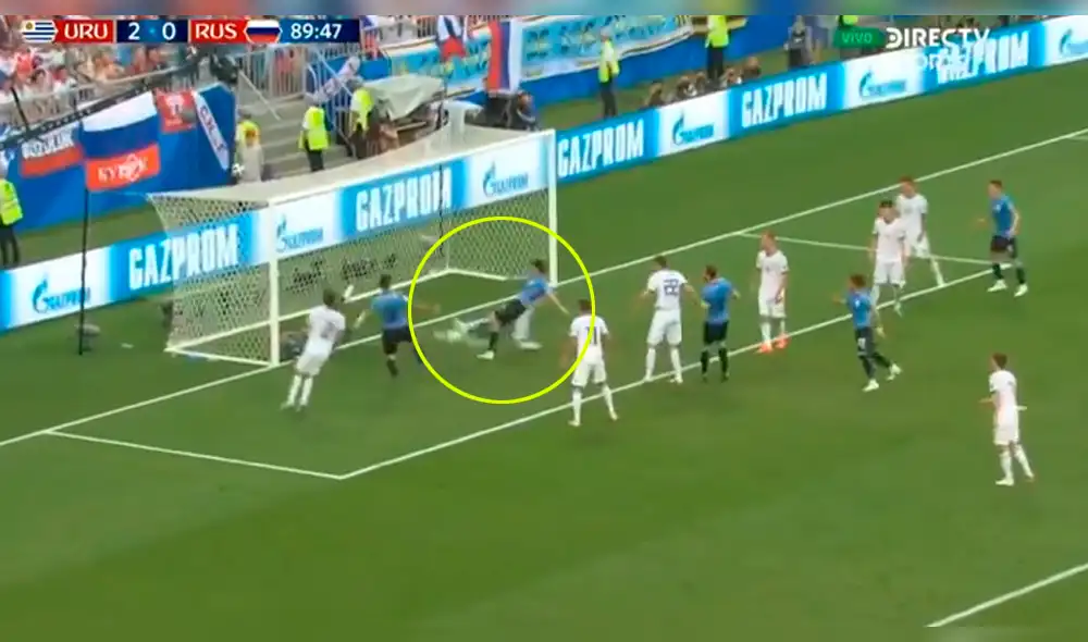 Uruguay vs Rusia: Mira el gol de Edinson Cavani para sellar la goleada [VIDEO]