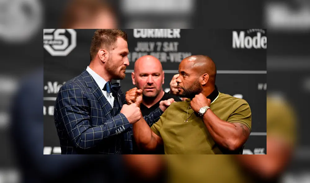 UFC confirmó esperada revancha entre Cormier vs Miocic por el título peso completo