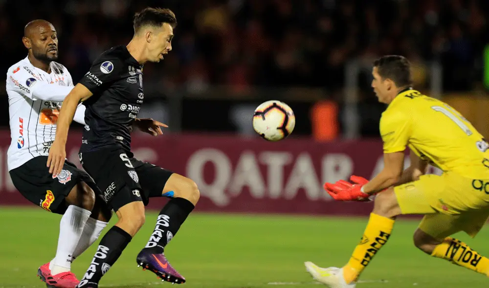 Sigue aquí EN VIVO ONLINE el partido entre Independiente del Valle y Corinthians por el pase a la final de la Copa Sudamericana 2019. | Foto: EFE Sigue aquí EN VIVO ONLINE el partido entre Independiente del Valle y Corinthians por el pase a la final de la Copa Sudamericana 2019. | Foto: EFE