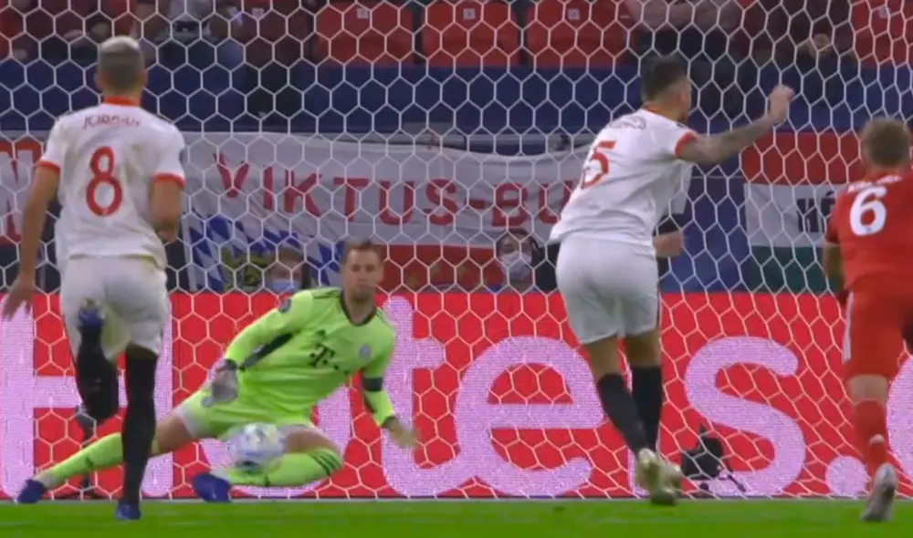Lucas Ocampo anotó el primer gol desde los 12 pasos. Foto: Captura de Fox Sports Lucas Ocampo anotó el primer gol desde los 12 pasos. Foto: Captura de Fox Sports