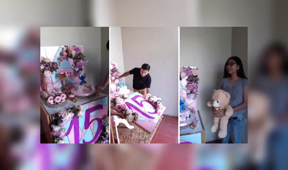 Desliza las imágenes para ver más sobre esta conmovedora sorpresa a una quinceañera. (Foto: captura) Desliza las imágenes para ver más sobre esta conmovedora sorpresa a una quinceañera. (Foto: captura)