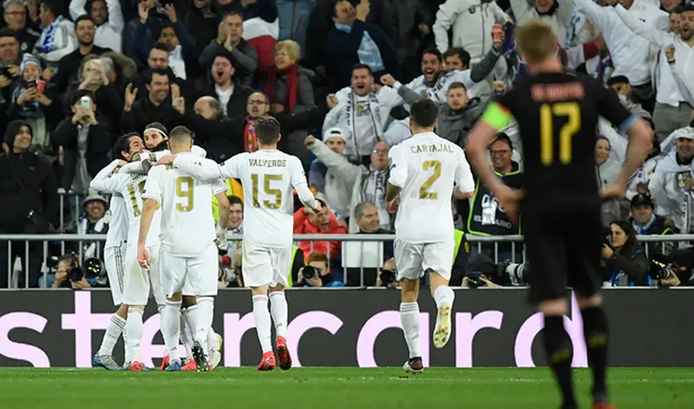 Real Madrid vs. Manchester City por la Champions League. | Foto: AFP Real Madrid vs. Manchester City por la Champions League. | Foto: AFP