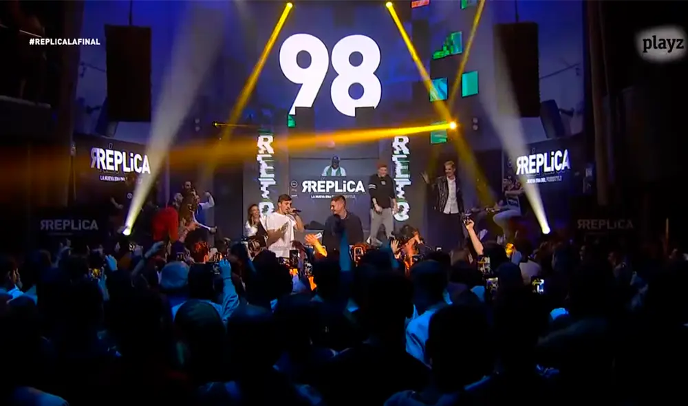 Programa de televisión presentó a gallos españoles imitándose en exhibición de freestyle