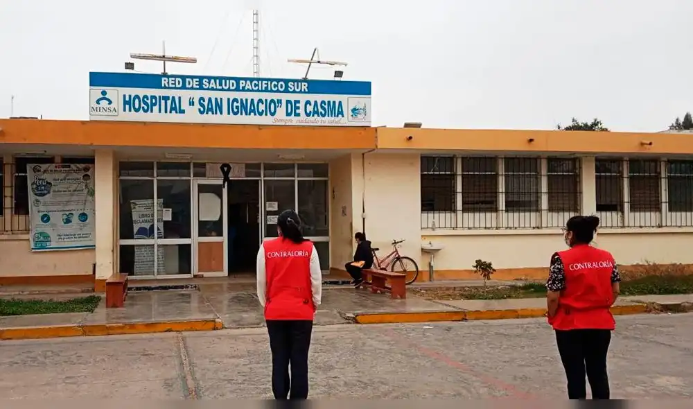 Contraloría en el hospital de Casma