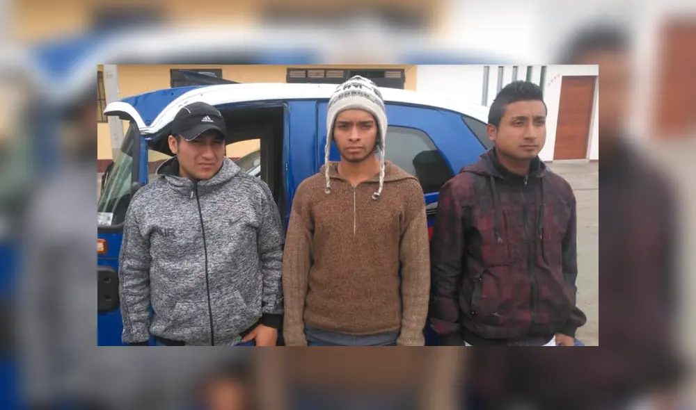 Los detenidos por el Serenazgo del Callao. Los detenidos por el Serenazgo del Callao.