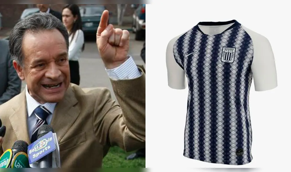 Freddy Ames, presidente de Coopsol: "La camiseta de Alianza es horrible" Freddy Ames, presidente de Coopsol: "La camiseta de Alianza es horrible"