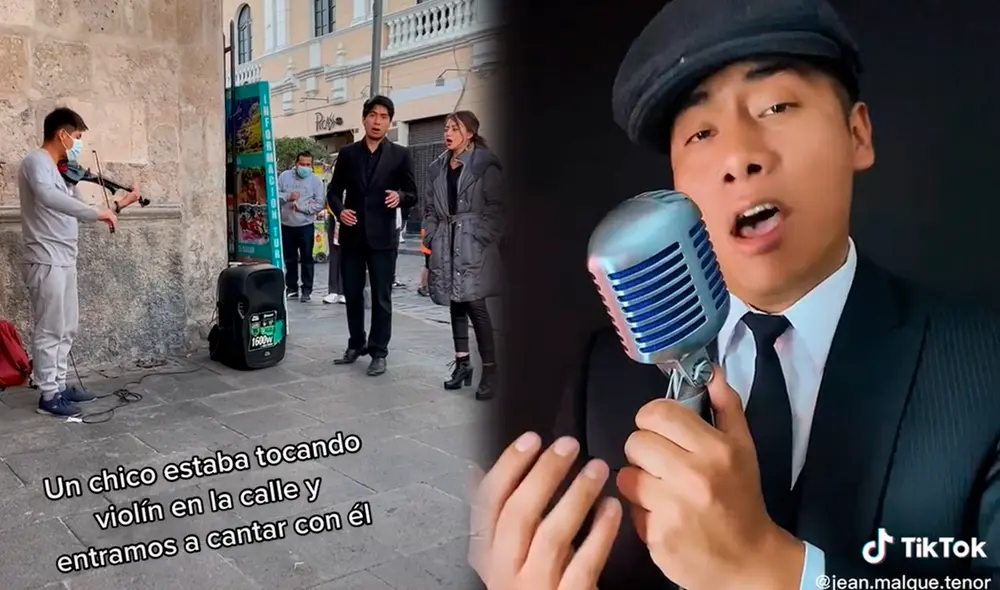 Foto: composición LR/TikTok/@jean.malque.tenor Foto: composición LR/TikTok/@jean.malque.tenor