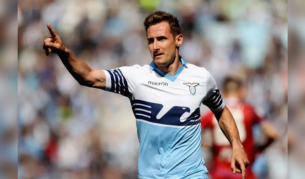 La Lazio de Italia fue el último equipo en el que jugó Klose. Foto: Google. La Lazio de Italia fue el último equipo en el que jugó Klose. Foto: Google.