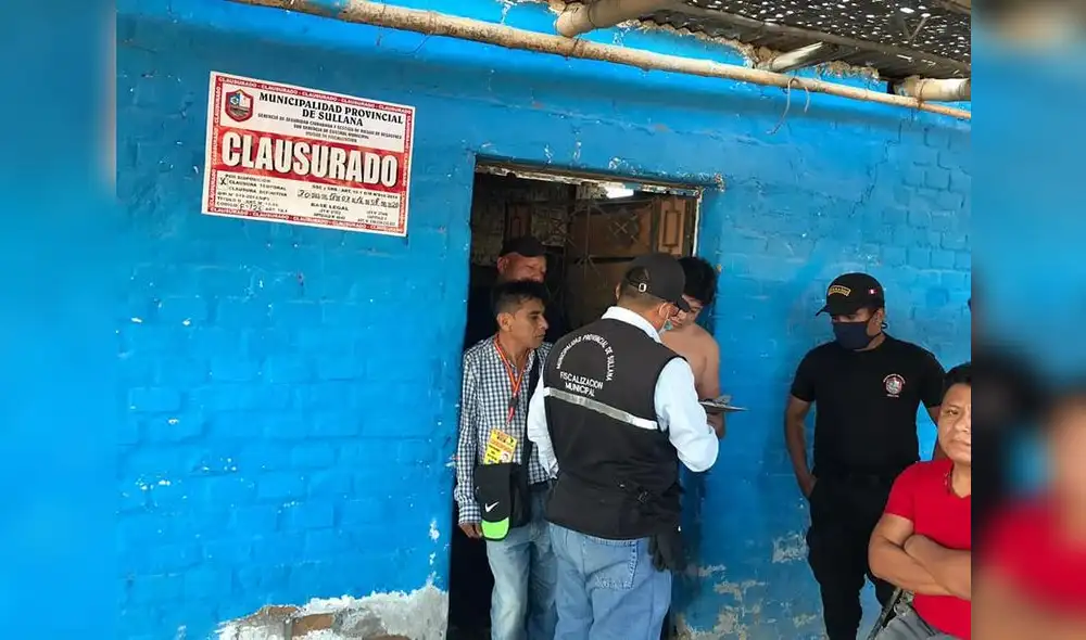 Bar clandestino de Sullana.