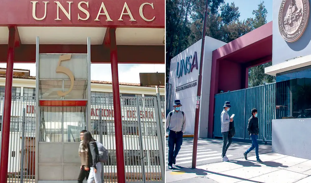 Años académicos en universidades del sur. Foto: composición LR