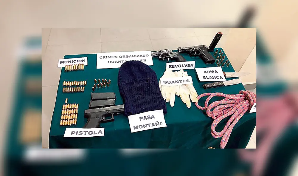 Ayacucho: Investigan a policías que integrarían una banda de narcotraficantes