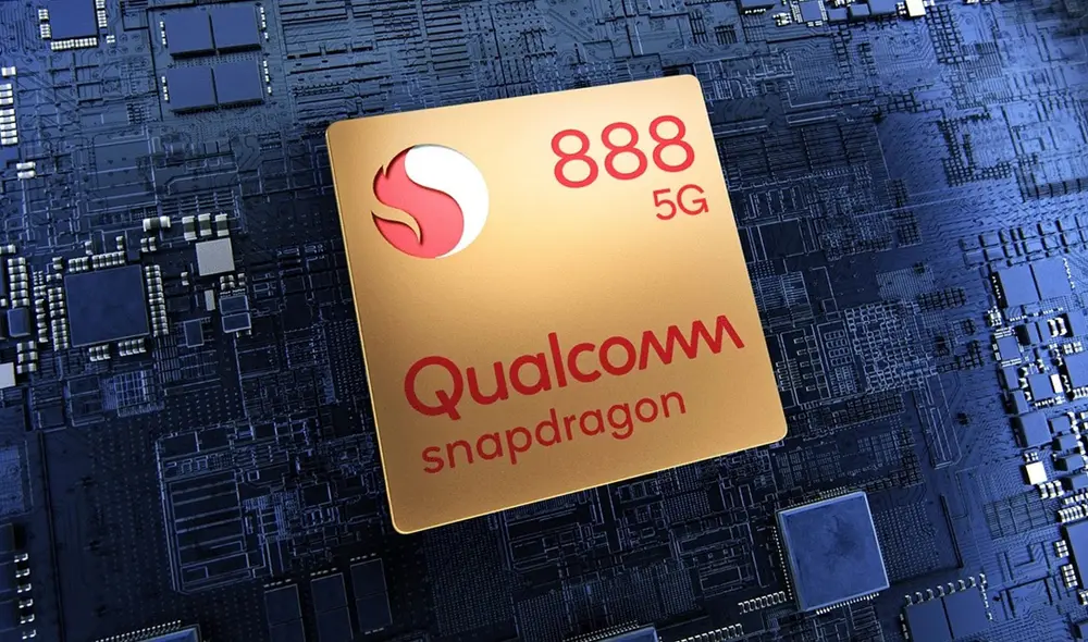 El nuevo Snapdragon 888 está fabricado en un proceso de 5 nanómetros. Foto: Qualcomm El nuevo Snapdragon 888 está fabricado en un proceso de 5 nanómetros. Foto: Qualcomm