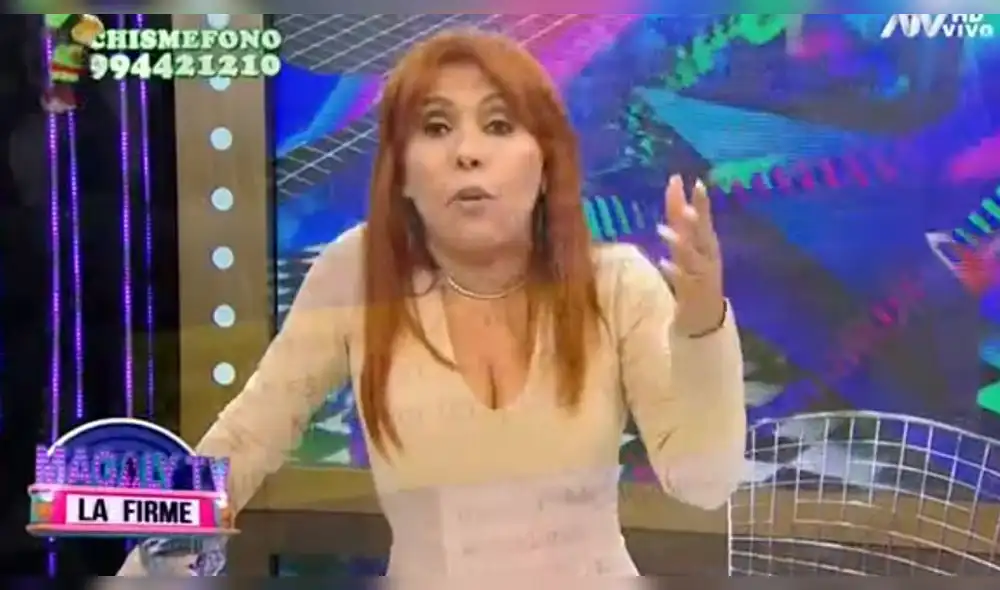 Magaly Medina se muestra furiosa contra su equipo de producción [VIDEO]