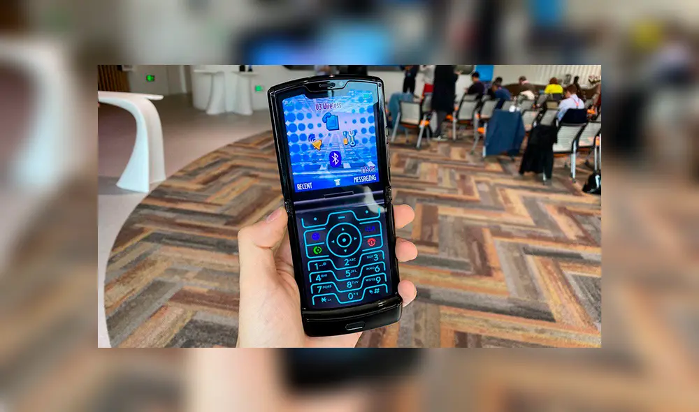 La característica oculta del nuevo Motorola Razr. La característica oculta del nuevo Motorola Razr.