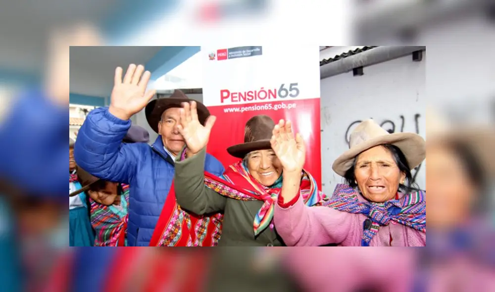 Según el Midis, un total de 561 349 usuarios de todo el país están inscritos en Pensión 65. Foto: difusión.