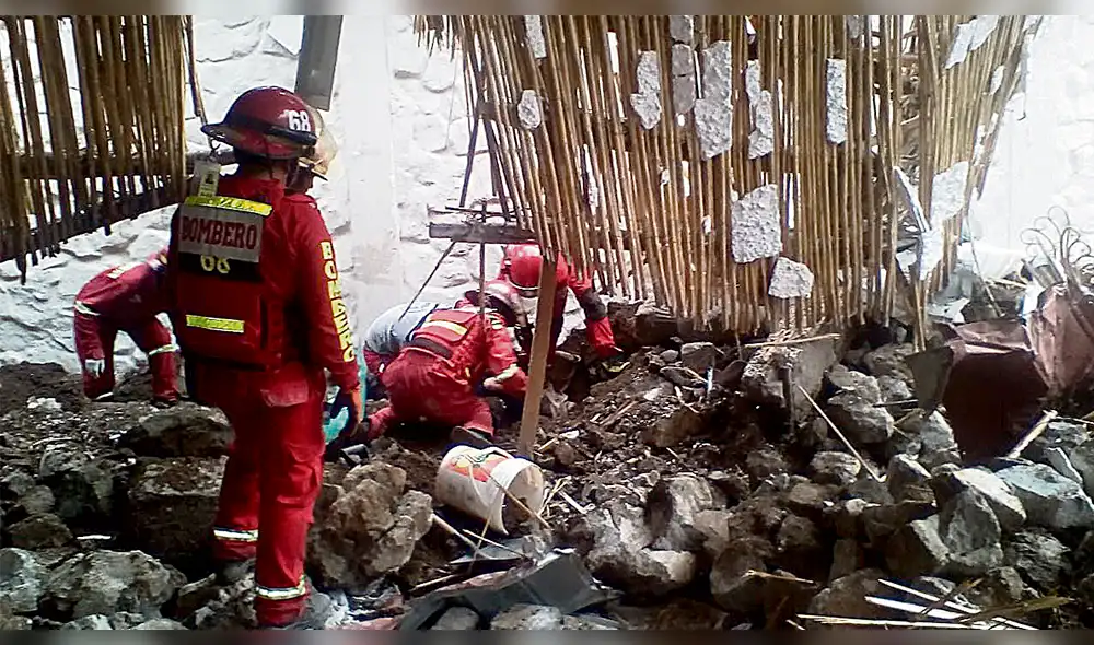 Muro de hotel colapsado en Abancay era de piedra y cemento de “baja calidad”