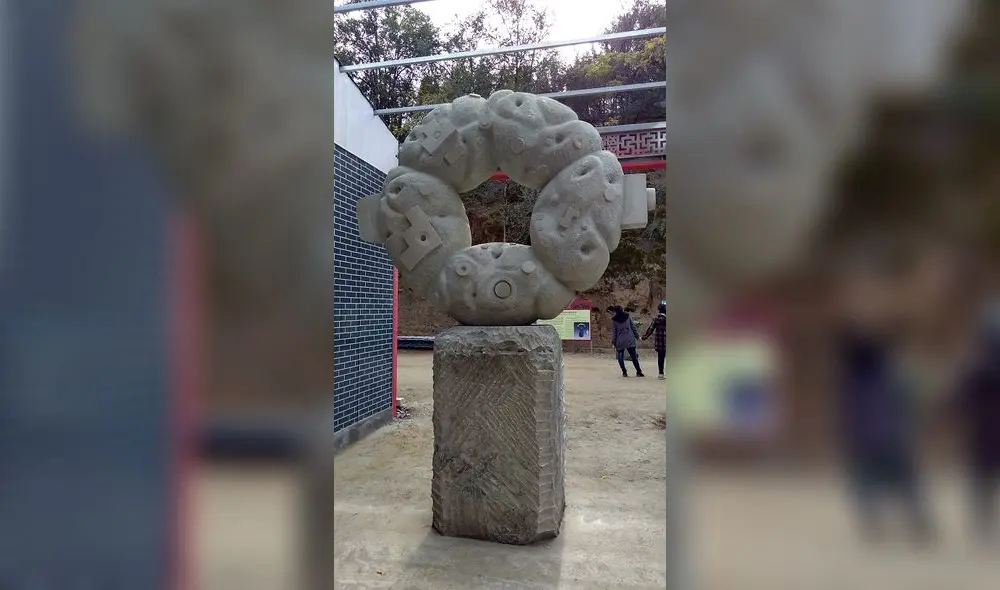 Pablo Yactayo representó al Perú en simposio de escultores Pablo Yactayo representó al Perú en simposio de escultores