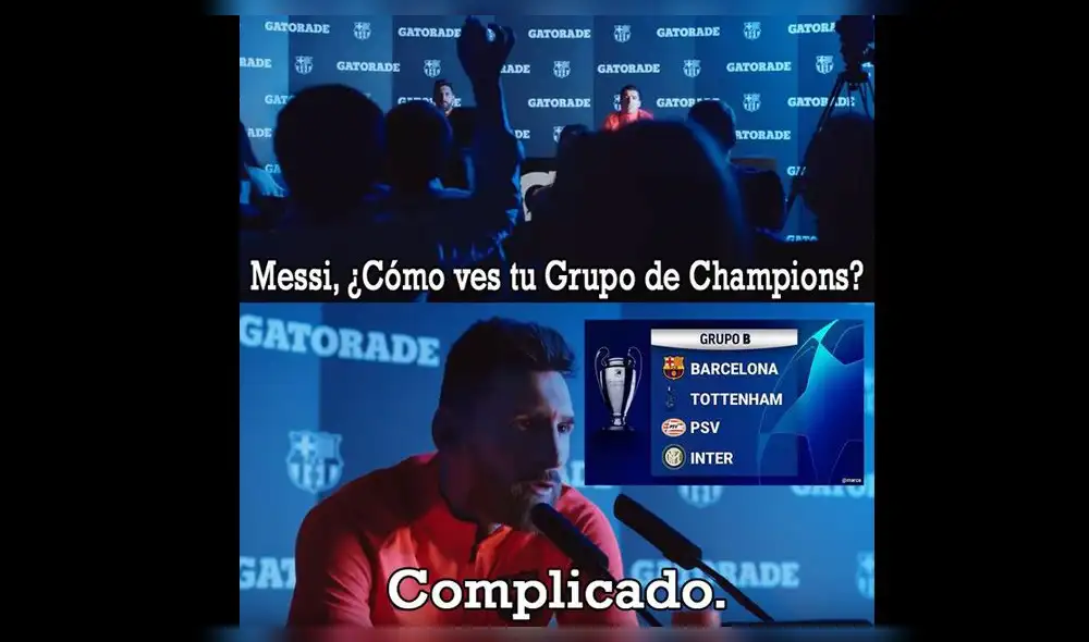 Facebook Viral: graciosos del Barcelona vs PSV por la Champions League [FOTOS]