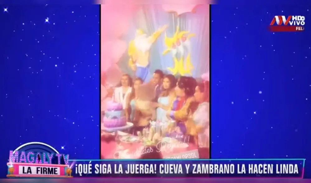 Cueva y Zambrano bailaron al ritmo del Grupo 5 en Trujillo [VIDEOS]