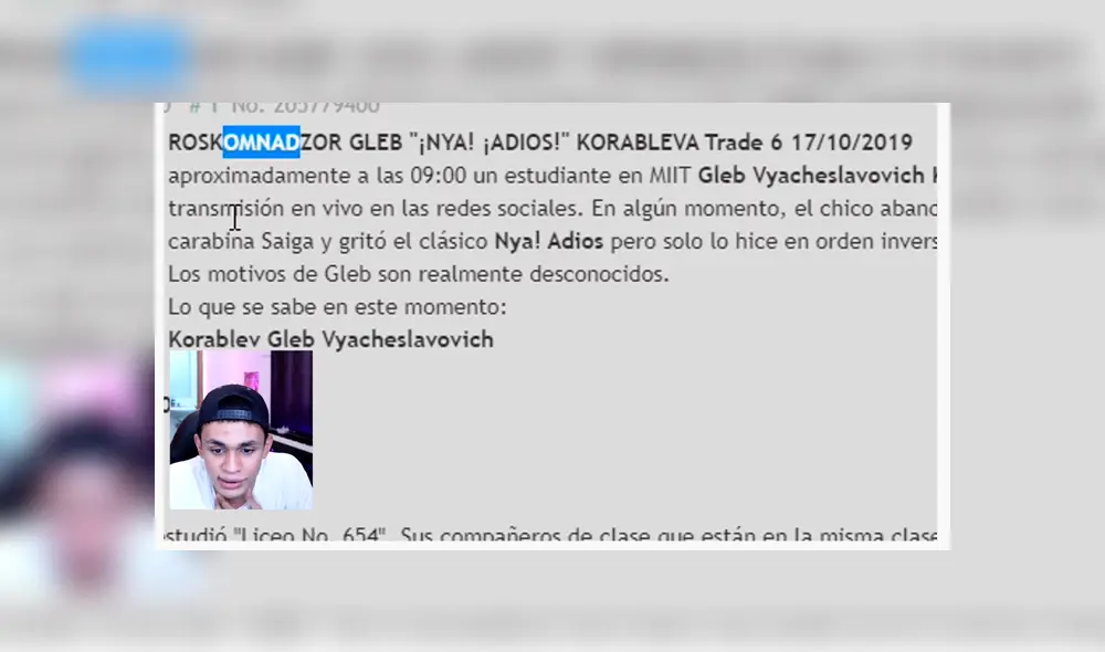 Un video viral de YouTube revela la identidad del protagonista del terrorífico video 1444.