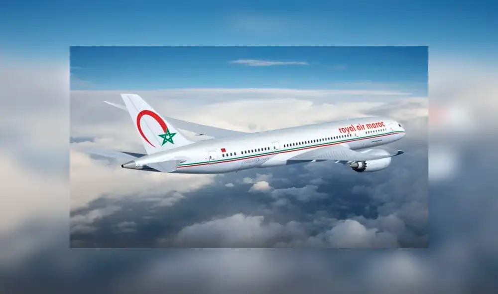 Aerolínea marroquí. Aerolínea marroquí.