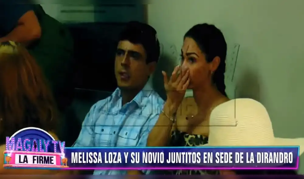 Melissa Loza y su novio Juan Diego Álvarez se lucen románticos en la Dirandro