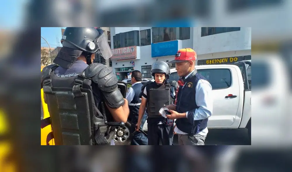 Según la subgerente de Fiscalización de Surco, los extranjeros los esperaron en grupo para agredirlos luego que se dieran cuenta que llevaban a cabo el operativo. (Foto: Municipalidad de Surco) Según la subgerente de Fiscalización de Surco, los extranjeros los esperaron en grupo para agredirlos luego que se dieran cuenta que llevaban a cabo el operativo. (Foto: Municipalidad de Surco)