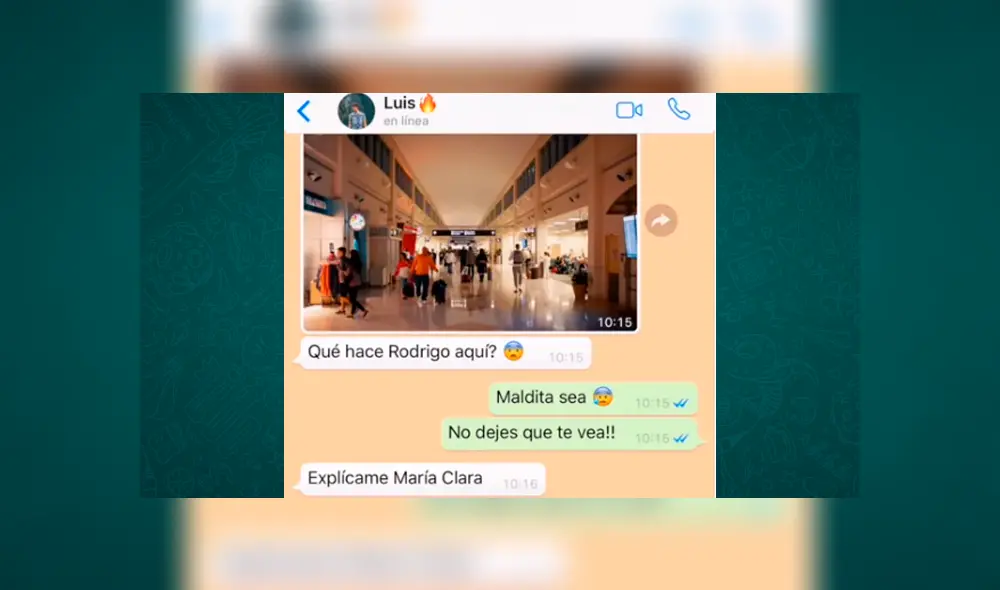 WhatsApp: Mujer infiel quiso viajar con su ex pareja, pero su novio la descubre y esto pasa [VIDEO]
