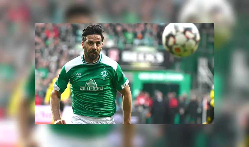 Werder Bremen publicó en Twitter una supuesta fotografía de Claudio Pizarro con el filtro FaceApp. Werder Bremen publicó en Twitter una supuesta fotografía de Claudio Pizarro con el filtro FaceApp.