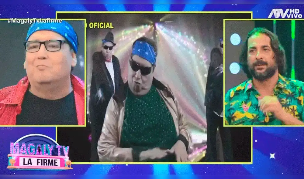 Magaly Medina queda en 'shock' al oír cantar a Tongo sus éxitos en inglés