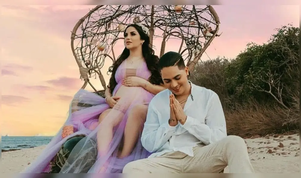 Juan de  Dios Pantoja y Kimberly Loaiza tienen una pequeña hija con la que viven en CDMX. (Foto: RCN Canal)