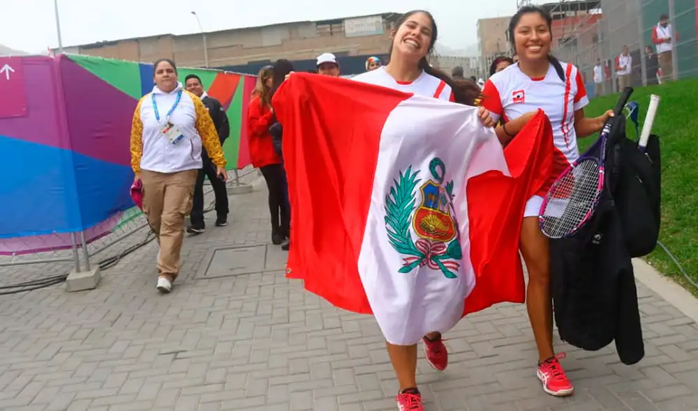 Lima 2019: Mía Rodriguez y Nathaly Paredes logran medalla de bronce en modalidad de frontenis
