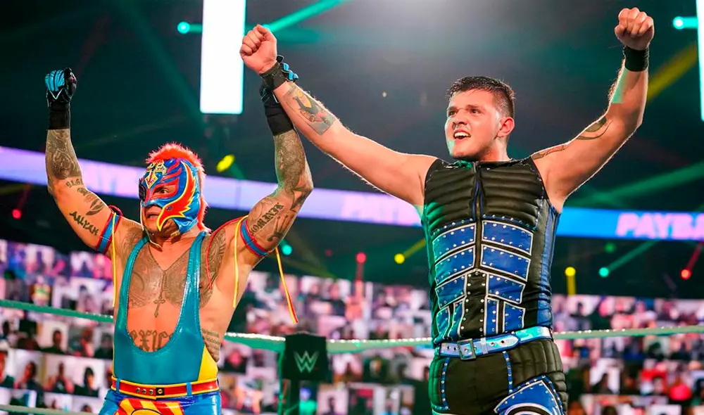 Rey Mysterio se lesionó en el evento WWE Payback 2020. Foto: WWE