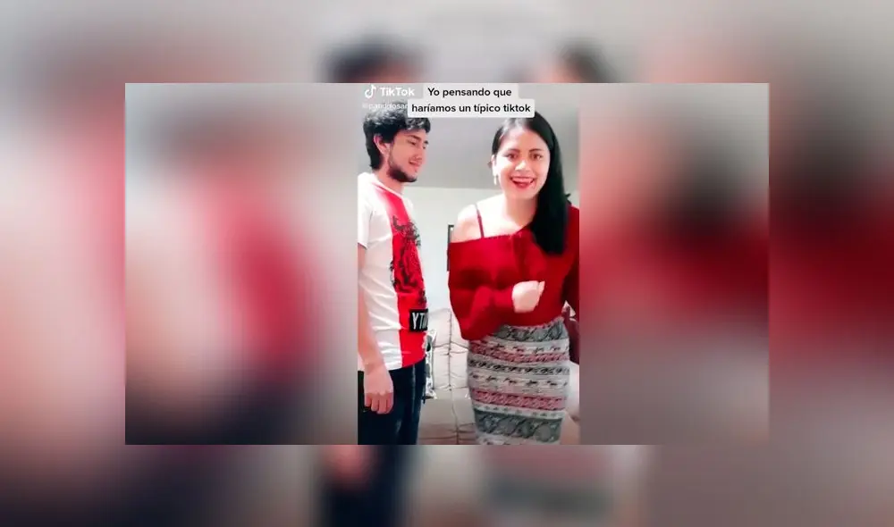 Desliza las imágenes para ver la romántica pedida de mano que hizo este joven a su novia cuando grababan un reto de baile. Foto: Paula Andrea/TikTok