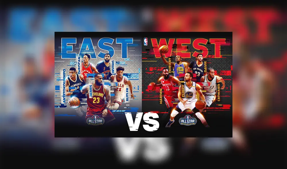NBA: La conferencia Oeste de Curry derrotó por 192-182 al Este de LeBron James en el All Star Game 2017 | VIDEO