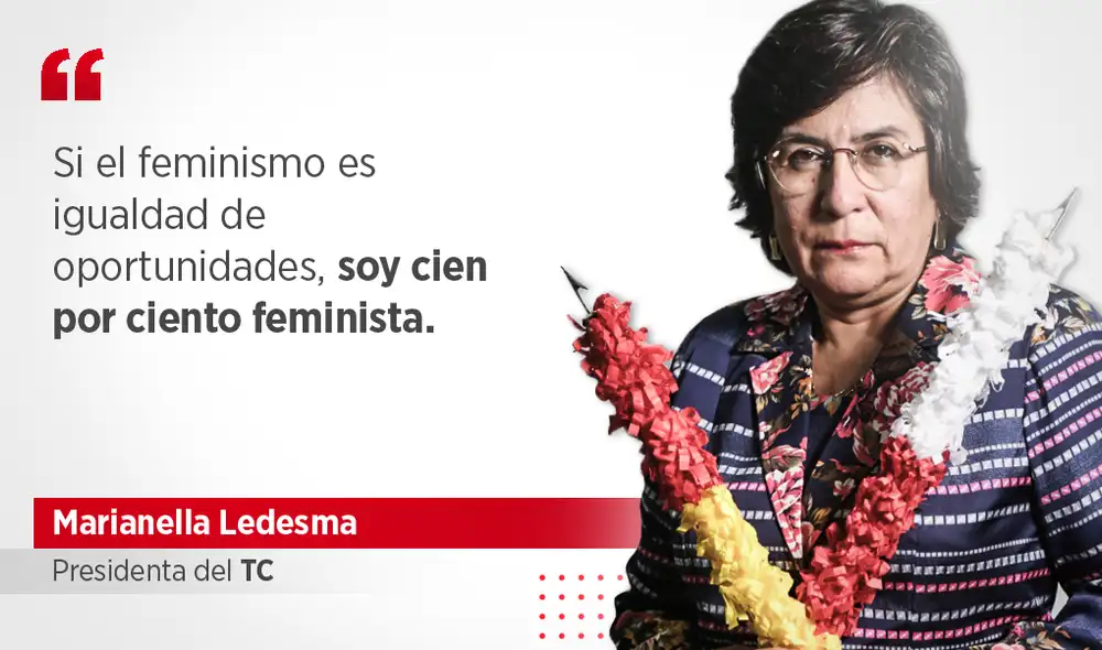 Marianella Ledesma: las frases más contundentes de la presidenta del TC Marianella Ledesma: las frases más contundentes de la presidenta del TC