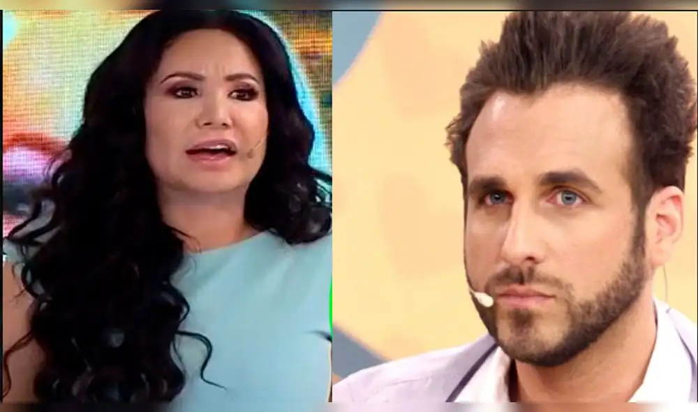 Janet Barboza y Rodrigo González