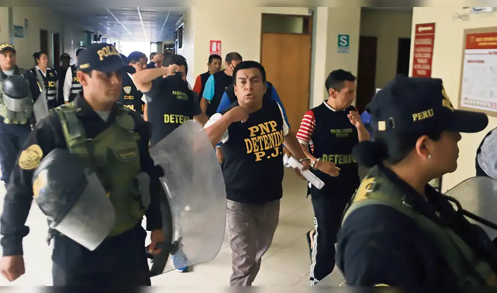 Investigación. Según la Fiscalía, red criminal estaría implicada en 23 hechos delictivos.