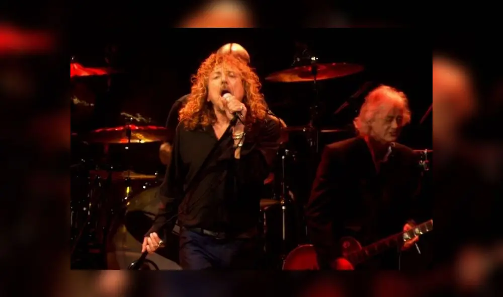 Robert Plant cantando sus mejores éxitos en el Celebration Day. (Foto: Internet)