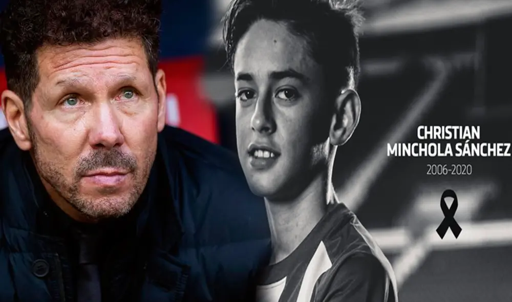 El director técnico del Atlético Madrid, Diego Simeone, publicó sentido mensaje en redes sociales tras fallecimiento de futbolista peruano-español Christian Minchola. El director técnico del Atlético Madrid, Diego Simeone, publicó sentido mensaje en redes sociales tras fallecimiento de futbolista peruano-español Christian Minchola.