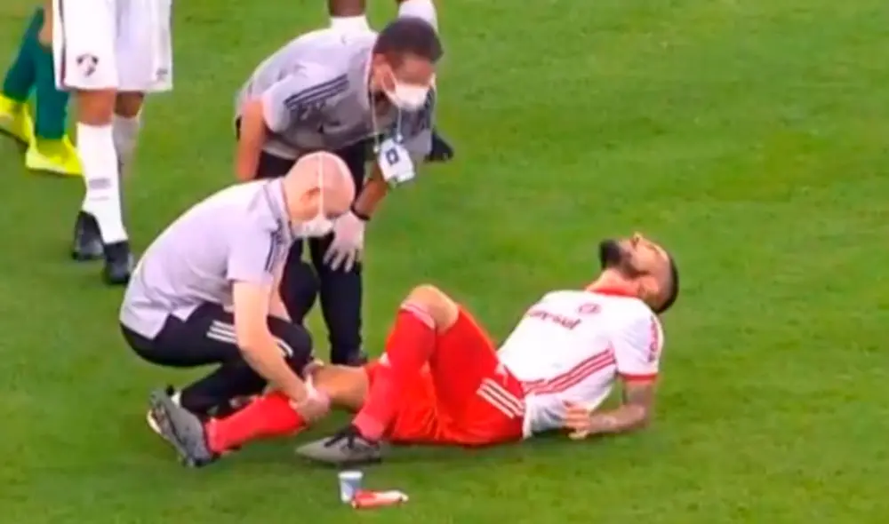 Selección peruana envía mensaje de aliento a Paolo Guerrero tras contraer lesión en la rodilla.