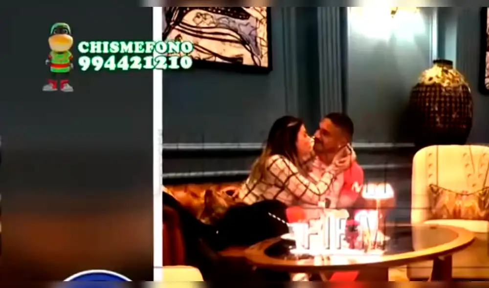 Alondra García Miró y Paolo Guerrero viajaron juntos a Brasil luego del partido Perú vs. Uruguay. Fuente: Rodolfo Contreras