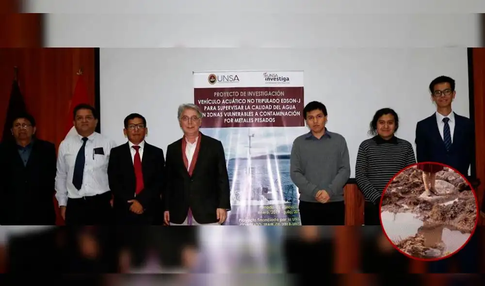 Arequipa: universitarios diseñan máquina para monitorear aguas con metales pesados Arequipa: universitarios diseñan máquina para monitorear aguas con metales pesados